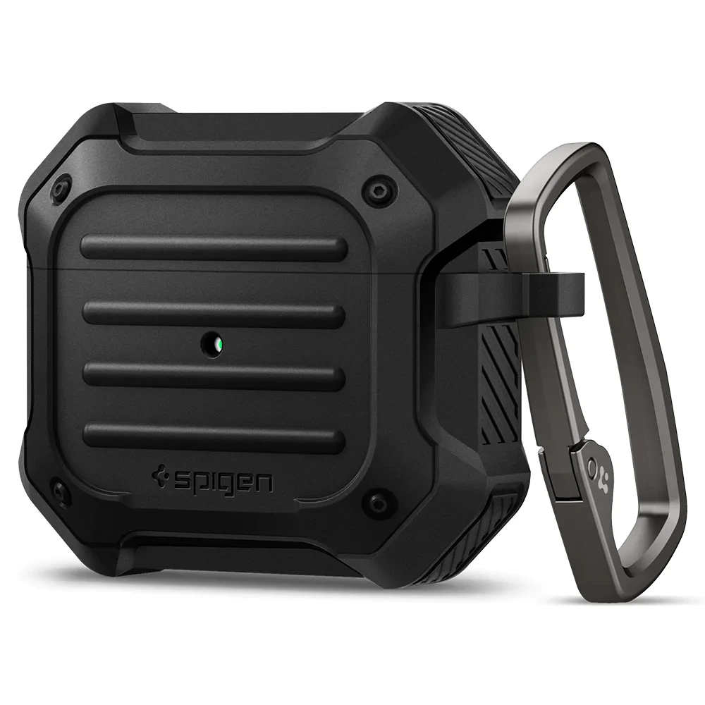 Чохол Spigen для Apple AirPods 3 - Tough Armor, Black (ASD01987)