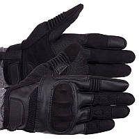 Перчатки тактические с закрытыми пальцами Military Rangers (цвета в ассортименте) Черный