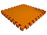 М'яка підлога пазл EVA 500х500х10мм Помаранчевий, фото 5