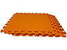 М'яка підлога пазл EVA 500х500х10мм Помаранчевий, фото 3