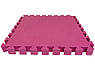 М'яка підлога пазл EVA 500х500х10мм Рожевий, фото 9