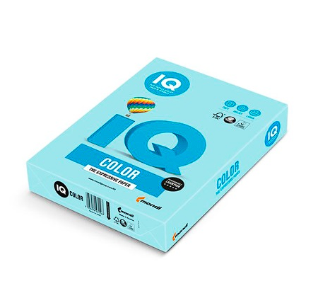 Папір кольоровий IQ Color A4 80 г/м2 500 аркушів Блакитний MB30