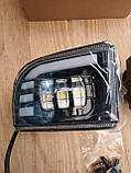 Додаткові лід фари Шевролет Лачетті 45W+DRL, фото 5