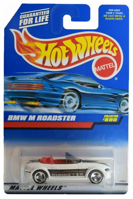 Машинка Hot Wheels BMW M Roadster (Z3) 1998 (890) 19561 — Купить