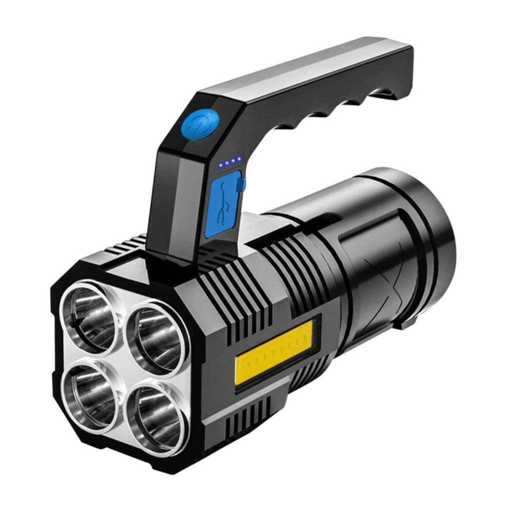 Ліхтар акумуляторний RIAS Multi Fuction Portable Lamp Вологостійкий Black (3_02503), фото 1