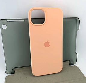 Чохол на iPhone 14 Plus накладка бампер Silicone Case Full силіконовий original рожевий