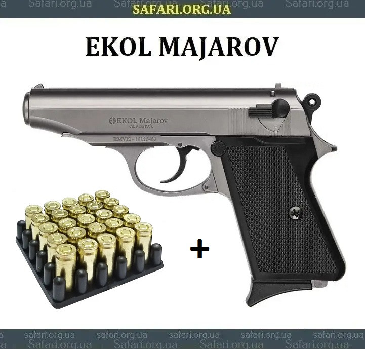 Стартовий пістолет Ekol Majarov (Fume) Сигнальний пістолет Ekol Majarov Шумовий пістолет Ekol Majarov