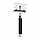 Бритва для гоління Т-подібна Muehle R 89 Black Closed Comb, фото 3