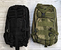 Тактичний рюкзак військовий 30л "Mountain - 30 pack" на 30 літрів армійський зсу сумка (Чорний Олива піксель)