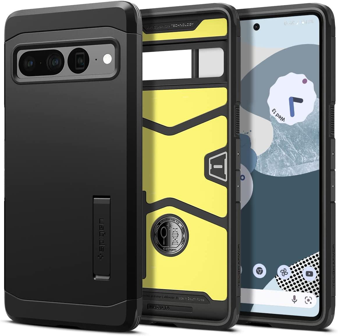 Чохол Spigen для Google Pixel 7 Pro - Tough Armor, Black (ACS04728)