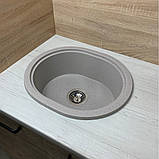 Гранитна кухонна мийка Adamant CIRCUM Терра, фото 3