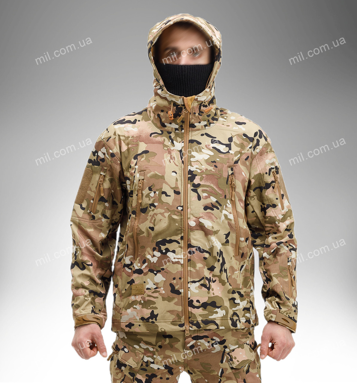 Демісезонна тактична куртка Soft Shell Silver Knight Windstoper MTP (multicam) Демісезонна тактична куртка Soft Shell Silver Knight Windstoper MTP (multicam)