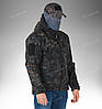 Демісезонна тактична куртка Soft Shell Silver Knight Windstoper (camo black), фото 3