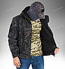 Демісезонна тактична куртка Soft Shell Silver Knight Windstoper (camo black), фото 5