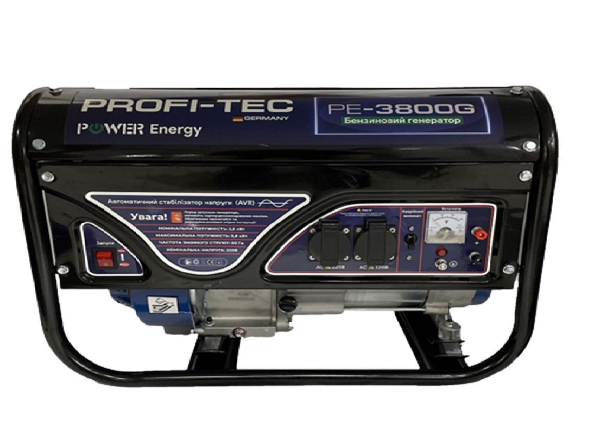 Генератор бензиновий PROFI-TEC PE-3800G