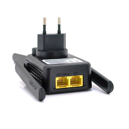 Підсилювач Wi-Fi сигналу з 4 вбудованими антенами LV-WR42Q, живлення 220 V, 300Mbps, IEEE 802.11b/g/n,, фото 2