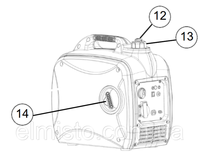 Бензиновый инверторный генератор NiK IG 2200i