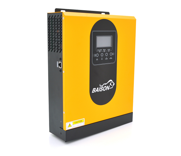 Гібридний інвертор LEXRON/BAISON HMS-1.5-1200W, ДБЖ 1200W, 12V, струм заряду до 80A, 170-280V, MPPT (80А, 102 Vdc)