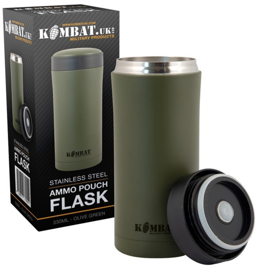 Термос Походный Kombat UK Ammo Pouch Flask на 330мл — Купить Недорого