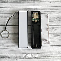 Повербанк GARDEN Power Bank DIY кейс для акумулятора 1шт*18650 Battery 5V 1A USB пластиковий