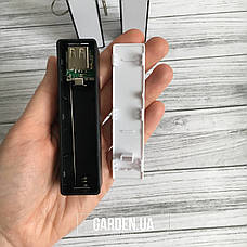 Повербанк GARDEN Power Bank DIY кейс для акумулятора 1шт*18650 Battery 5V 1A USB пластиковий, фото 2