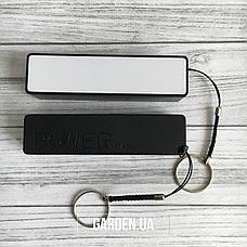 Повербанк GARDEN Power Bank DIY кейс для акумулятора 1шт*18650 Battery 5V 1A USB пластиковий, фото 3