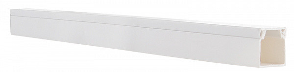 Короб АСКО-УКРЕМ 12x12 мм, ПВХ, довжина 2000 мм, вогнестійкий, IP 40