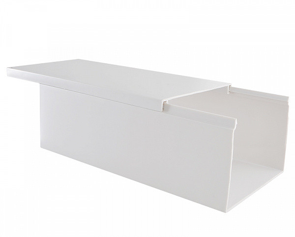 Кабельний короб АСКО-УКРЕМ 100*75 мм, довжина 2000 мм, вогнестійкий, IP 40