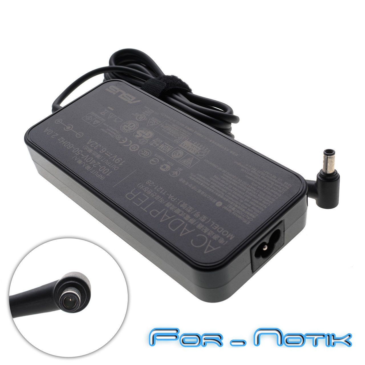 Оригинальный Блок Питания для Ноутбука ASUS 19V, 6.32A, 120W, 6.0*3.7мм ...