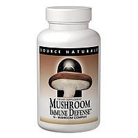 Комплекс Source Naturals Mushroom Immune Defense из 15 разновидностей грибов 60 таблеток MS