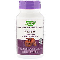 Грибы рейши Nature's Way Reishi Standardized 376 мг 100 капсул (NWY62700) MS