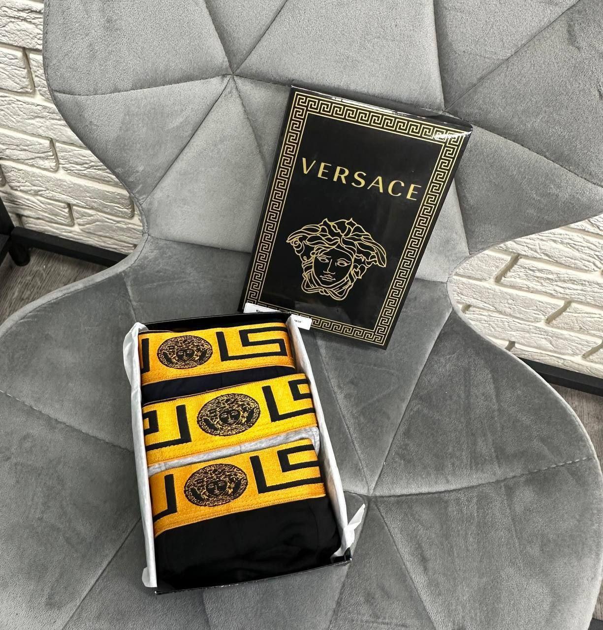 Чоловічий комплект спідньої білизни Versace H2892 різні кольори