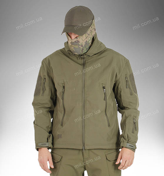 Soft Shell Silver Knight Windstoper khaki