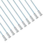 Спиця велосипедна 185 мм задня d=2 мм, 14G хром, 1 шт., фото 4