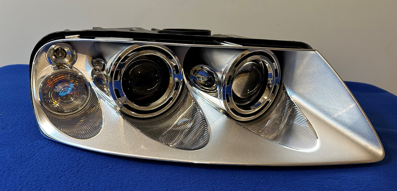 Встановлення BI — XENON лінз Hella 3R у фари Volkswagen Touareg 1 покоління