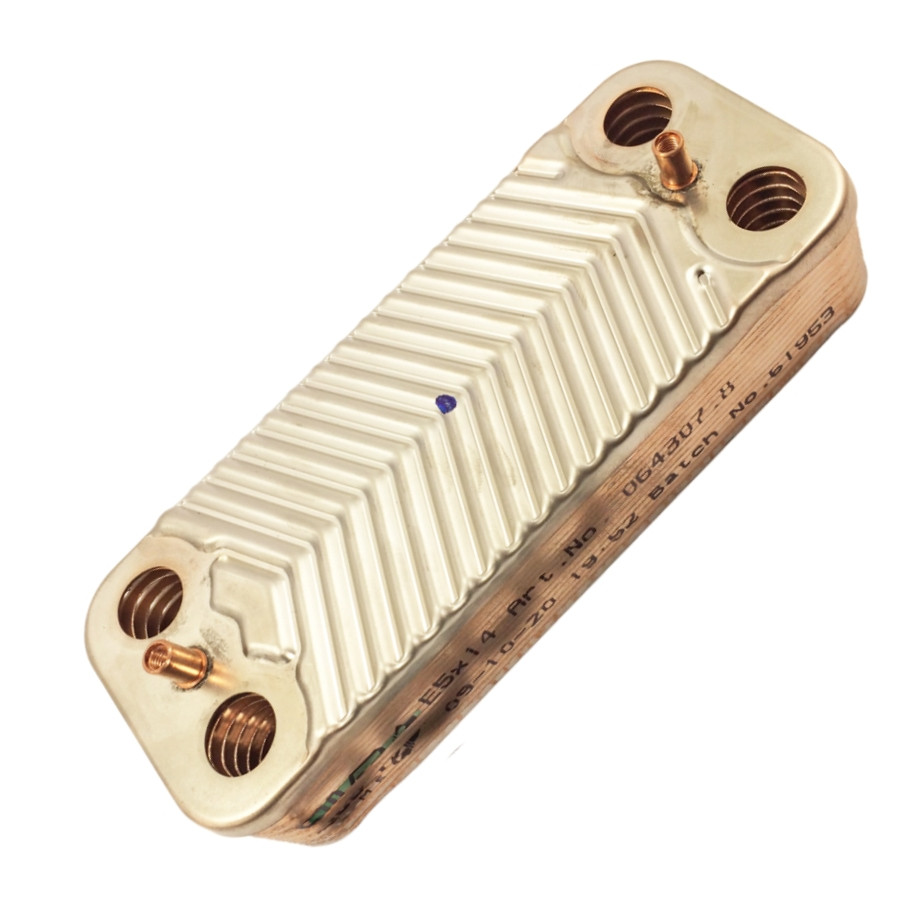 Теплообмінник вторинний Viessmann 7825534 Vitopend WH1B 30 кВт, SWEP E5x14