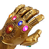 Рукавичка нескінченності Таноса, що світиться дитяча - Месники, фото 3