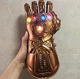 Рукавичка нескінченності Таноса, що світиться дитяча - Месники, фото 2