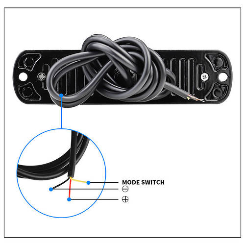Купить Проблесковый маячок для авто DXZ I-BS-6LED 6500k IPX-4 White ...