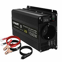 Перетворювач напруги 12v-220v 1500W + USB