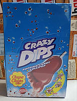 Льодяники на палочці Chupa Chups Crazy Dips Cola 14 г.