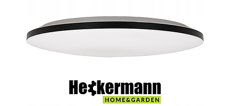 Круглий стельовий світильник Heckermann LED CEILING білий, фото 2