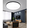 Круглий стельовий світильник Heckermann LED CEILING білий, фото 5