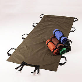 Ноші армійські тактичні безкаркасні хакі 2000х700 Kompred VG-N/3