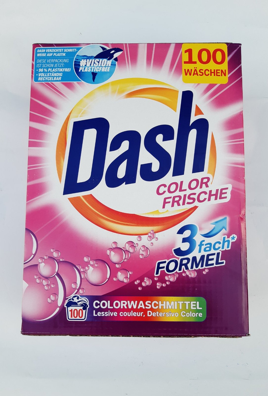 Пральний порошок Dash Color FRISCHE 6 кг 100 прань