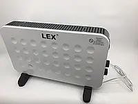 Обогреватель конвекторный электрический LEX LXZCH01, 2000 Вт.