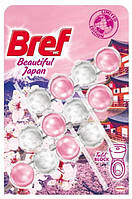 Туалетный блок Bref Beautiful Japan (Прекрасная Япония) 3*50гр