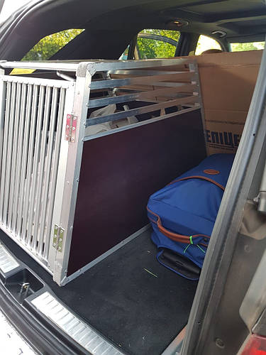 Автобокс - клетка для перевозки одной-двух собак размер XL, цена 18000 ...