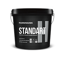 Farbmann Standart H - матовая краска с повышенной укрывающей способностью (База A), 0,9 л