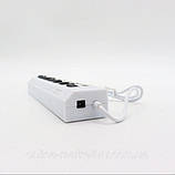 USB HUB 3 порти з вилючувачами, USB 2.0, фото 3